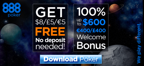 888 Poker Free Cash Bonus